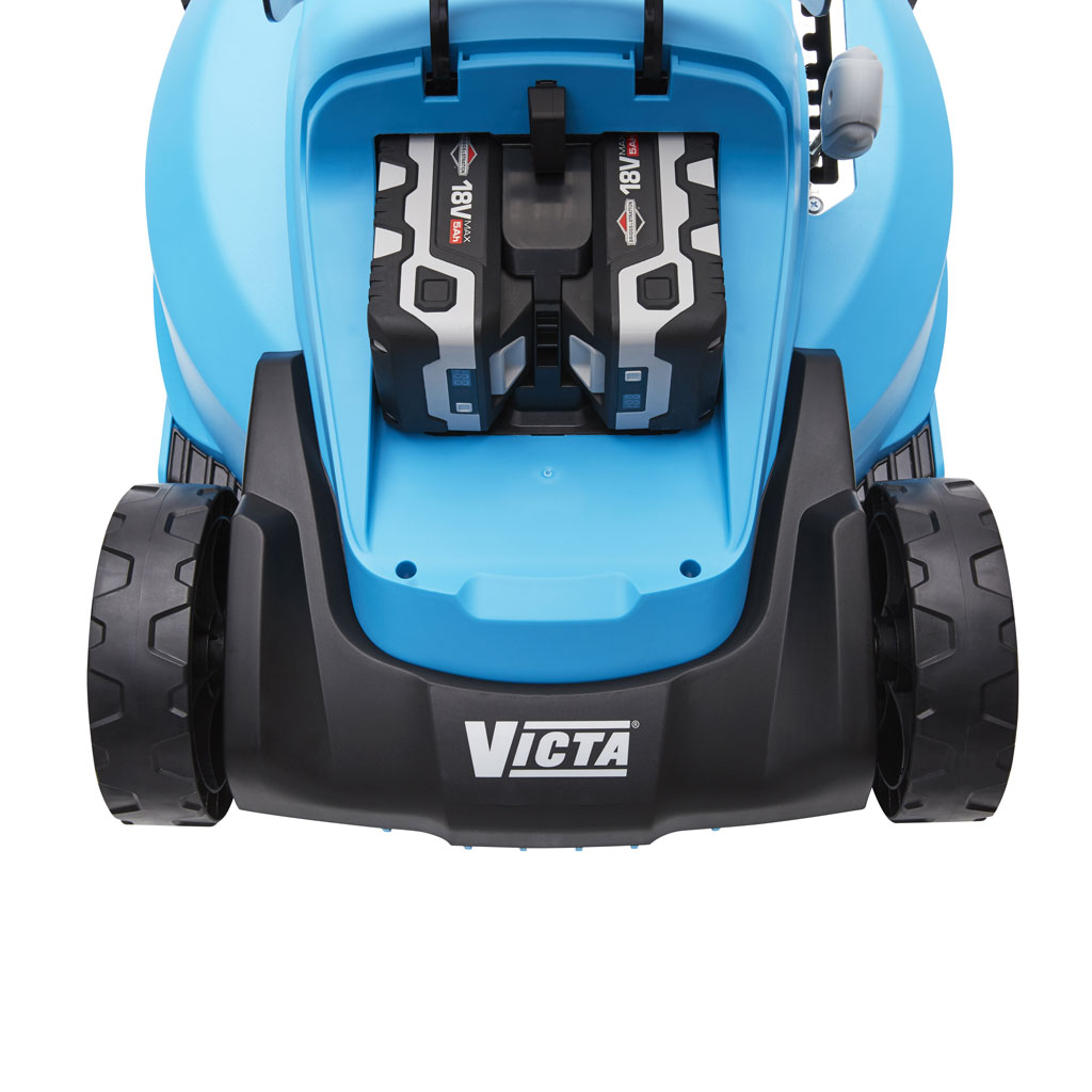 18V Dual Battery 37cm Mower Kit