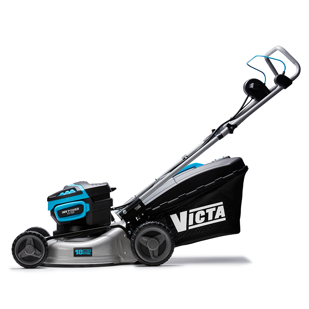 18 Victa Twin 18V Lawn Mower 1200W Kit