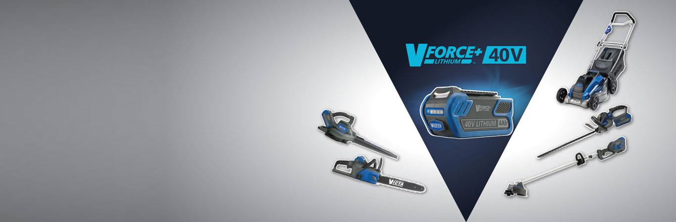 40 Volt Lithium Ion Battery Products by Victa