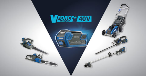 40 Volt Lithium Ion Battery Products by Victa